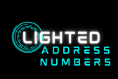 Lighted Address Numbers